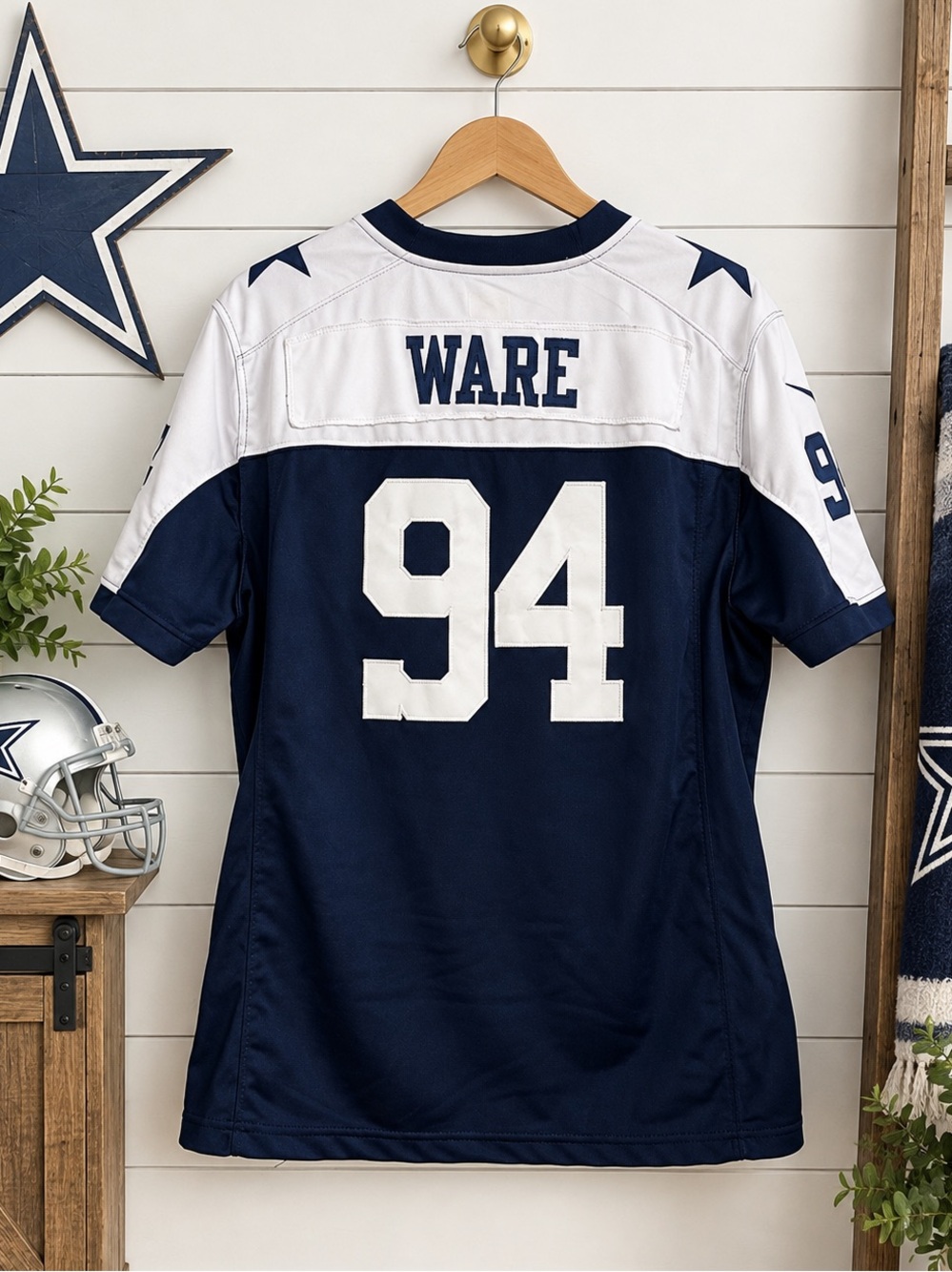 🏈 Nike NFL Dallas Cowboys DeMarcus Ware #94 Dri-FIT Stitched Jersey Small